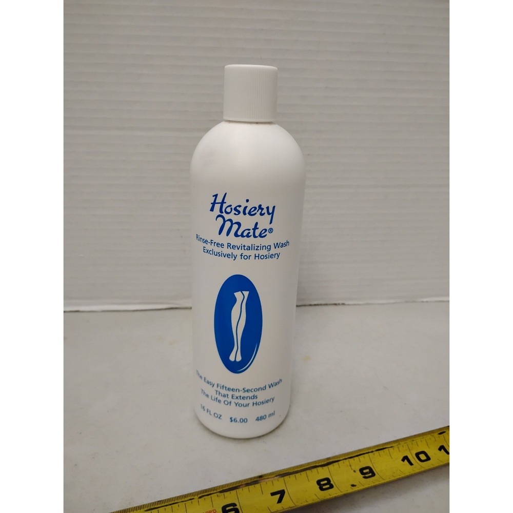 Vintage Hosiery Mate Rinse-Free Revitalizing Wash for Pantyhose 16 oz/480ml SEAL